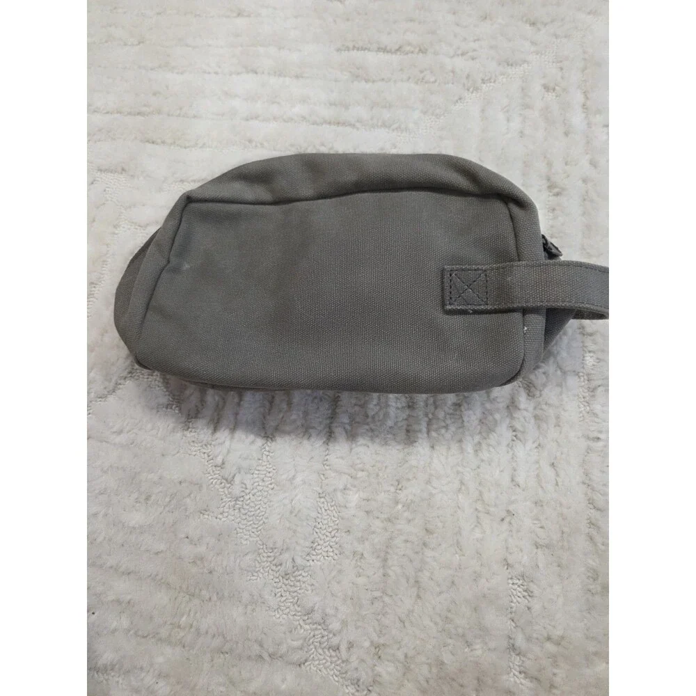 Meridian To-Go SET Toiletries Travel Bag Distressed Waxed Canvas GRN Khaki B5